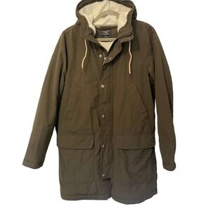 Abercrombie & Fit Sherpa Lined Unisex Winter Coat Size Small